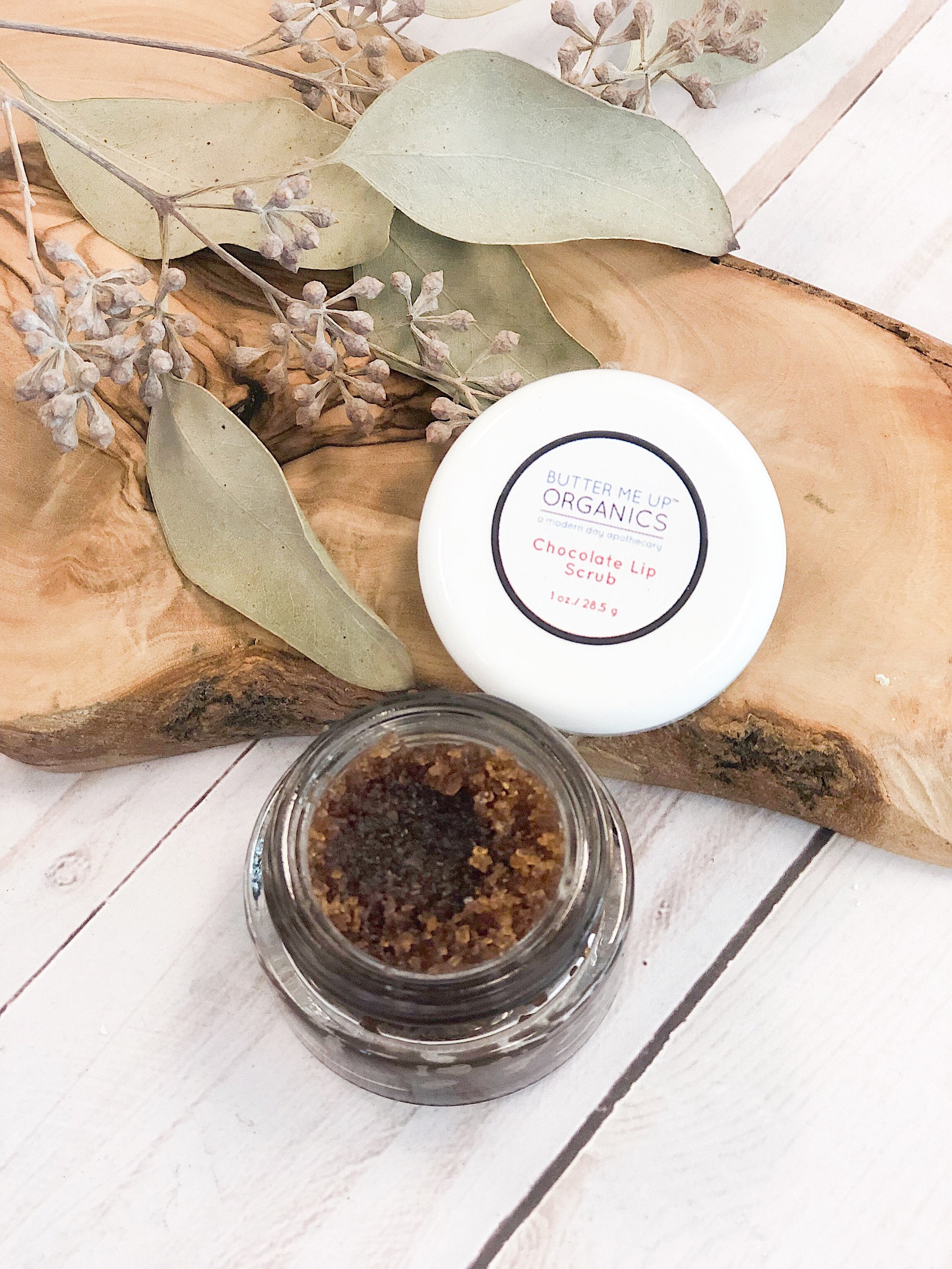 Chocolate Lip Scrub | Organic Daily Lip Reset
